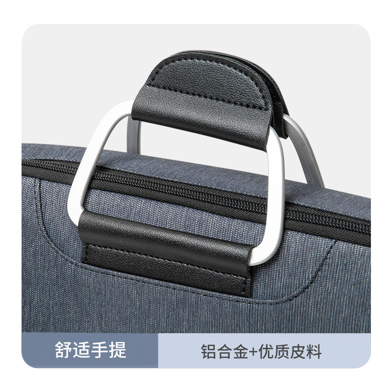 密码锁印章营业执照收纳包可携式收纳盒财务办公文件包出纳会计用