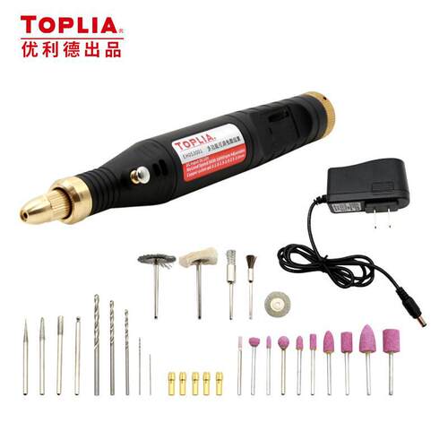 拓利亚（TOPLIA）充电电磨机 小型抛光机 电动清缝打磨机 可调速