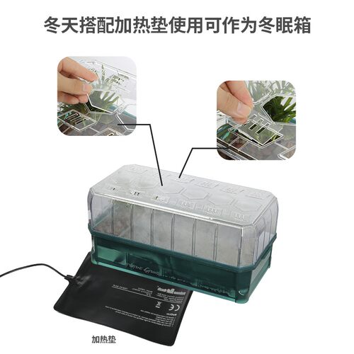 乌龟缸养龟专用缸饲养生态水陆缸带晒台巴西龟家用小别墅龟箱屋大