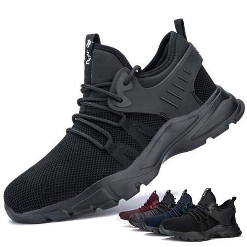 safety shoes跨境新款劳保鞋男夏季透气钢头防砸防刺穿安全鞋包邮
