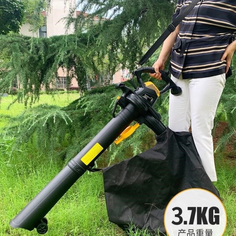 大功率草坪落叶吸扫机工业吹吸两用吸尘器院子户外吸树叶子吹风机