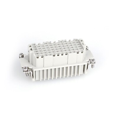 72芯针重载连接器HDD-072-MFC 10A 250V 矩形航空插 热流道接插件