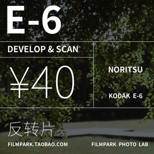 【菲林公园】135/120胶卷E-6 反转片专业冲洗 诺日士扫描