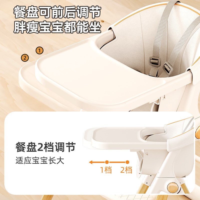 宝宝餐椅可折叠多功能婴儿餐桌椅家用幼儿凳学坐椅儿童吃饭酒店椅