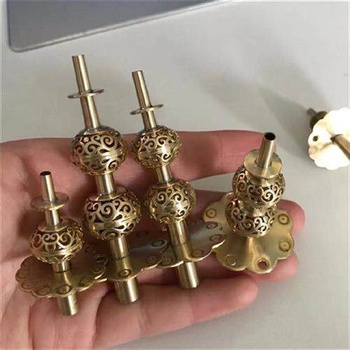 精品黄铜芯子大G调A调D调C调降B降E唢呐配件芯子葫芦定调天芯专业