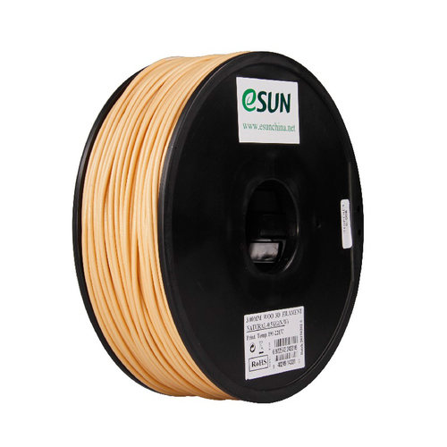 易生eSUN wood木制木塑木质轻质PLA3D材料 3d打印机机耗材 500g 1