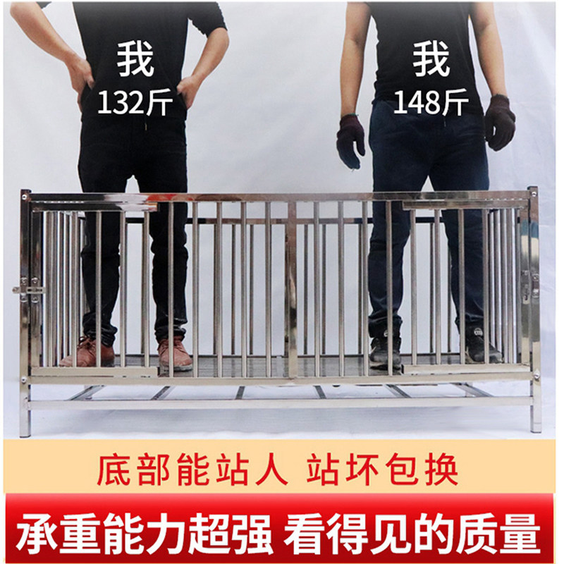 鸡笼家用大号特大不锈钢加高鸡鹅鸭笼大型养殖笼养鸡笼子室外鸡舍
