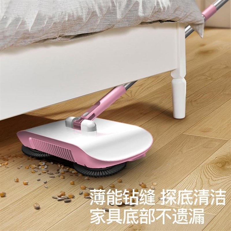 韩版新款9手推式家用扫地拖地机扫把手动手持一体旋转拖把