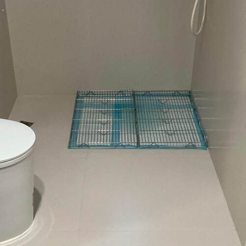 不锈钢狗厕所大中小型犬防踩屎网架定点排便神器宠物尿盆尿垫托盘
