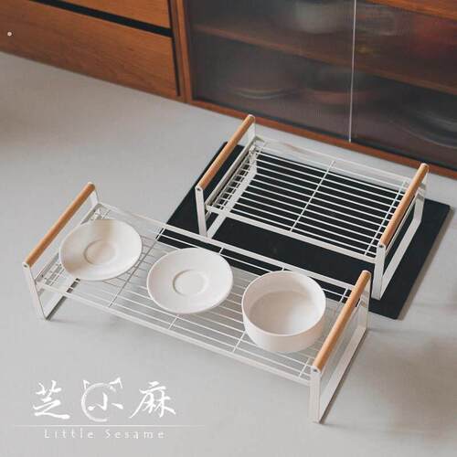 芝小麻实用简约猫碗架加高架护颈椎可调高度宠物碗架猫咪狗狗餐桌