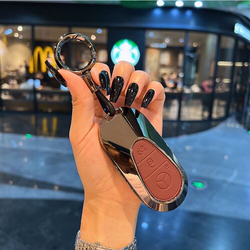 奔驰E300L钥匙套C260L/C200L/E260L/GLCE/S450L/S400L/EQE包壳扣