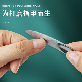 德系指甲锉刀磨手指甲神器修脚搓条工具打磨砂条锉灰美甲剔甲沟缝