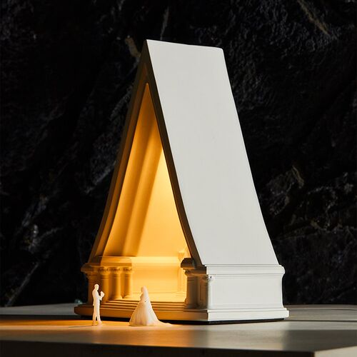 壁光里结婚礼品台灯创意摆件高档订新婚节日礼物教堂氛围小夜灯