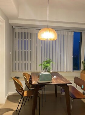 至御餐厅吊灯复古卧室灯木艺创意客栈民宿书房中古南瓜灯WG005