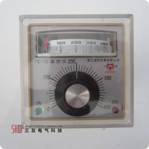 TED-2001中浦东TED-2002指针式温控仪 TEFD 温控器TE-72 E K 400