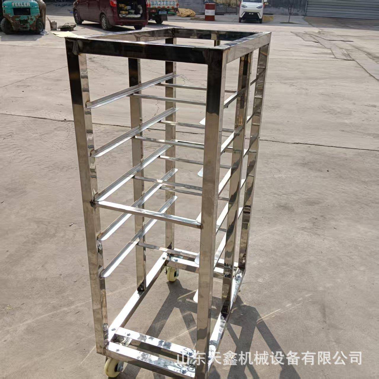 食品转运车车间周转车商用食品推车304不锈钢推车