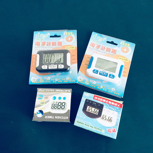 大屏幕定时器电子闹钟厨房烹饪计时提醒钟秒表奶茶店烘焙用品包邮