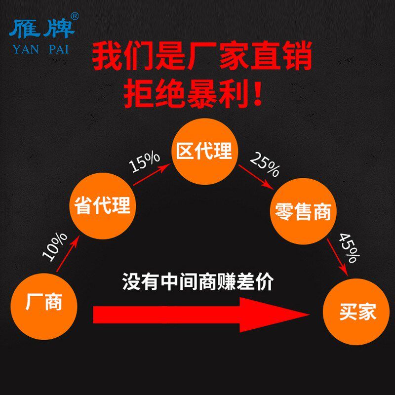 雁牌120不带胶双墨纸影楼相册专用染料墨颜料墨打印照片纸
