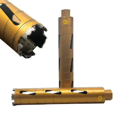 专业干打水钻钻头快速63空调金刚石混凝土打孔水钻机墙壁开孔器