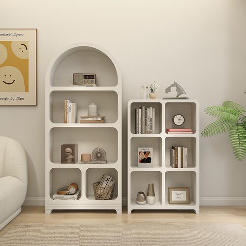 洞穴柜格子书柜幼儿园收纳柜子奶油客厅边柜置物柜自由组合展示柜