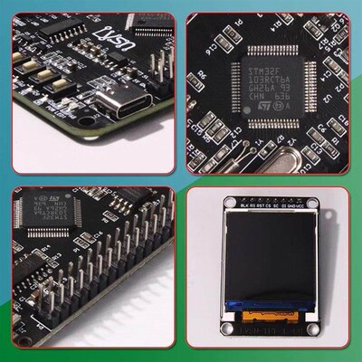 STM32F405RGT6开发板 M4内核  STM32F103RCT6 单片机学习板
