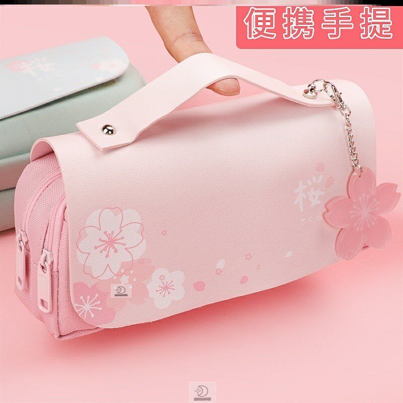 笔袋大容量创意新款小学生可爱三四年级日式多层女孩文具盒简单简