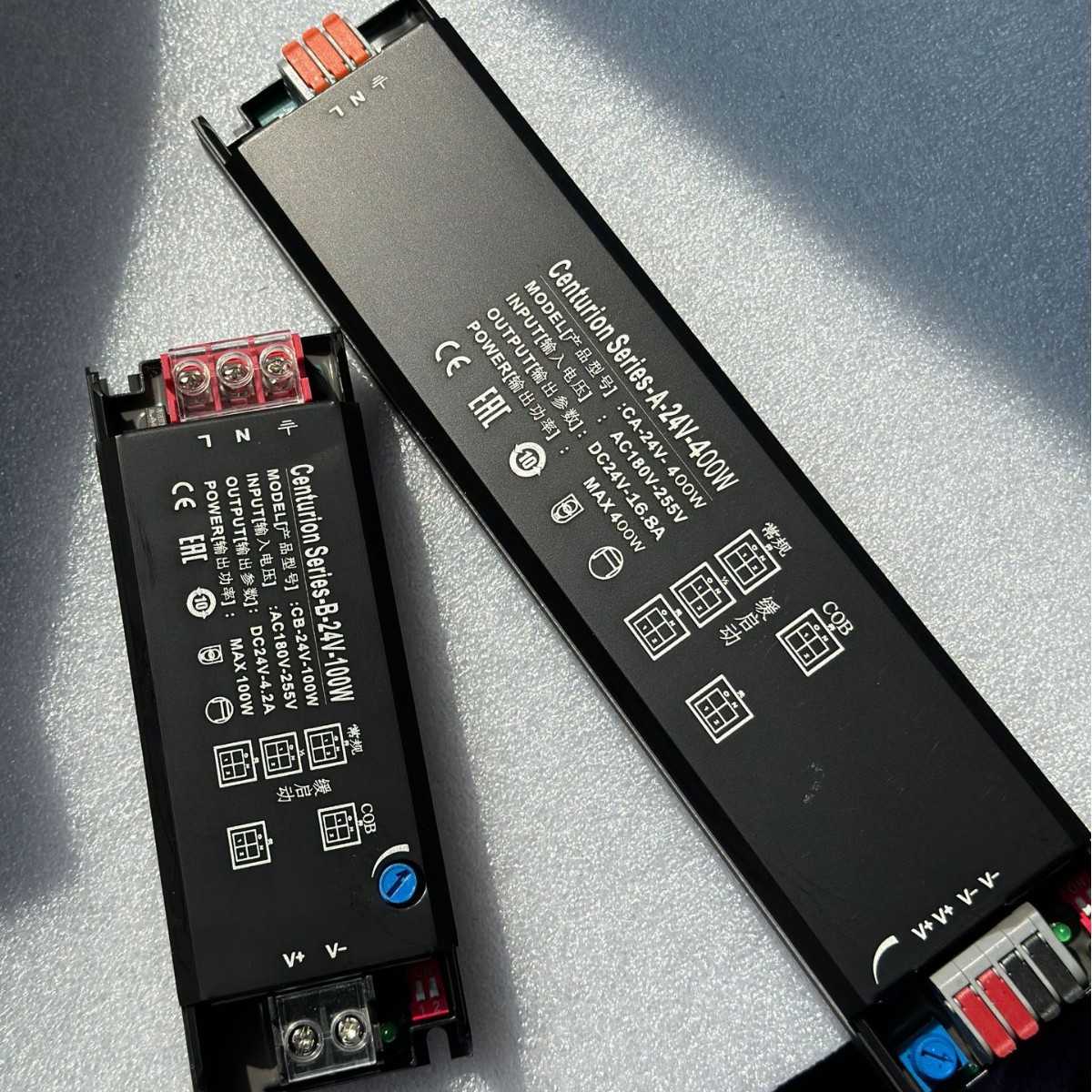 渐亮线形灯带DC24V缓启动拨码调光电源铜半灌胶灯条变压器