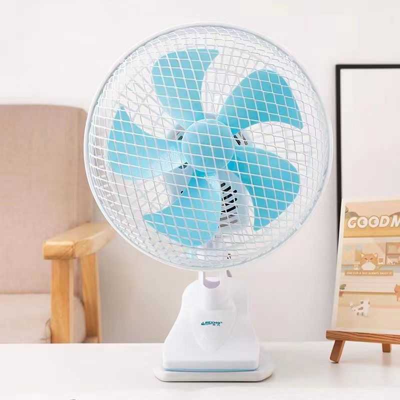 小家用摇头扇学生办公室台夹挂三用插电小风扇床头风扇直销