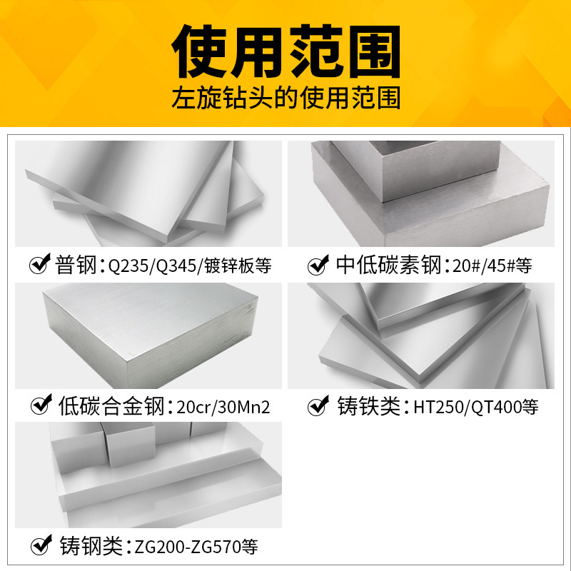 左钻左旋麻花钻头11/11.2/11.3/11.4/11.5/11.6/11.7/11.8/11.9MM