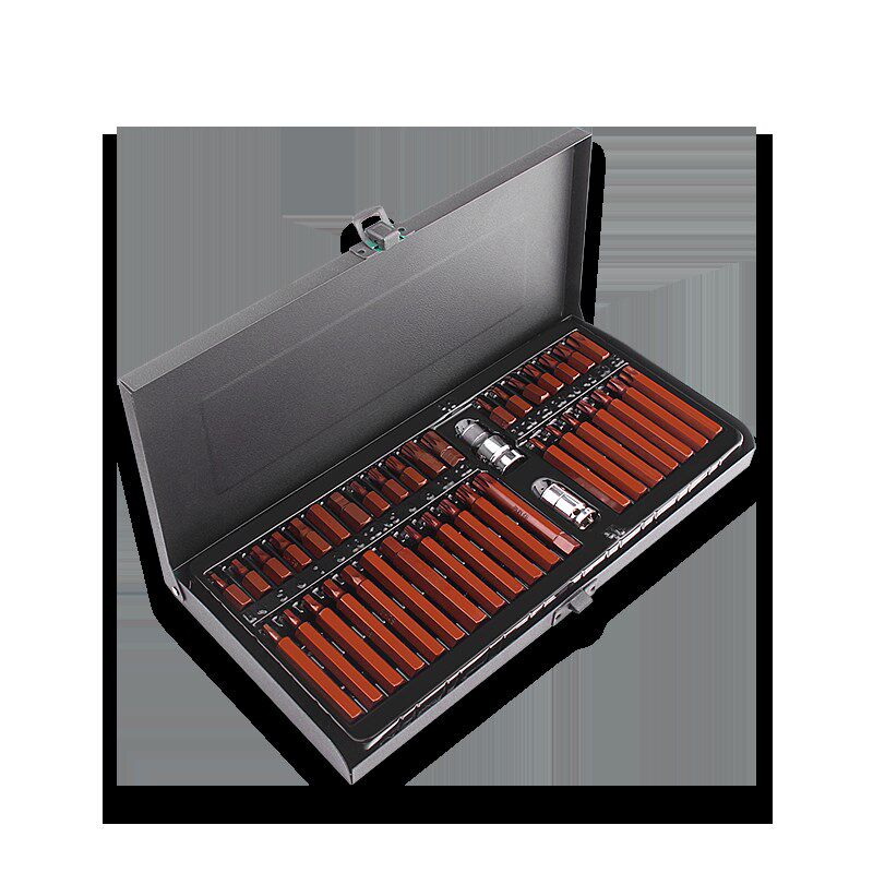 创拓者旋具头组套40件S2批头套装十字电动风批头花型内六角螺丝刀