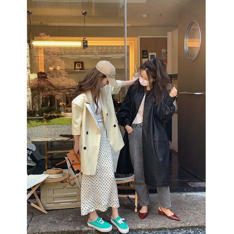 2024夏季新款复古白色波点半身裙女大码肌理感小个子a字直筒长裙