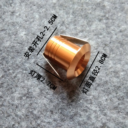 220V直流12V24Vled小射灯1W开孔2公分cm嵌入式室内酒柜展柜牛眼灯