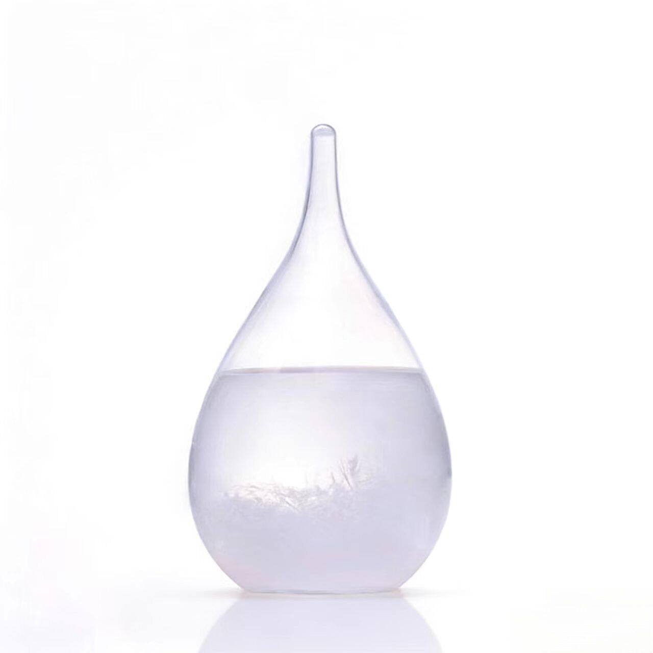 现货水滴天气预报瓶玻璃工艺品礼物家居摆件风暴瓶创意气象显示瓶