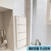 挂壁厨房置物架折叠款 家用多层转角置物架碗架调料架锅架收纳架