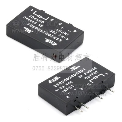 ESR2002400301 ECE 固态继电器 PCB Type With LED 全新原装