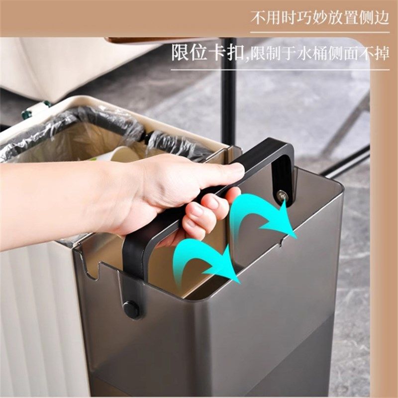茶水桶废水桶干湿分离商用办公室茶桌下过滤茶桶茶渣桶茶室垃圾桶