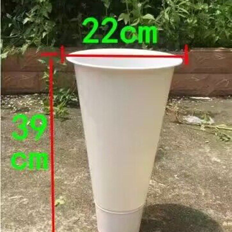 圆形塑料花桶花店鲜花桶加厚耐用花桶家用醒花桶大号插花装水桶