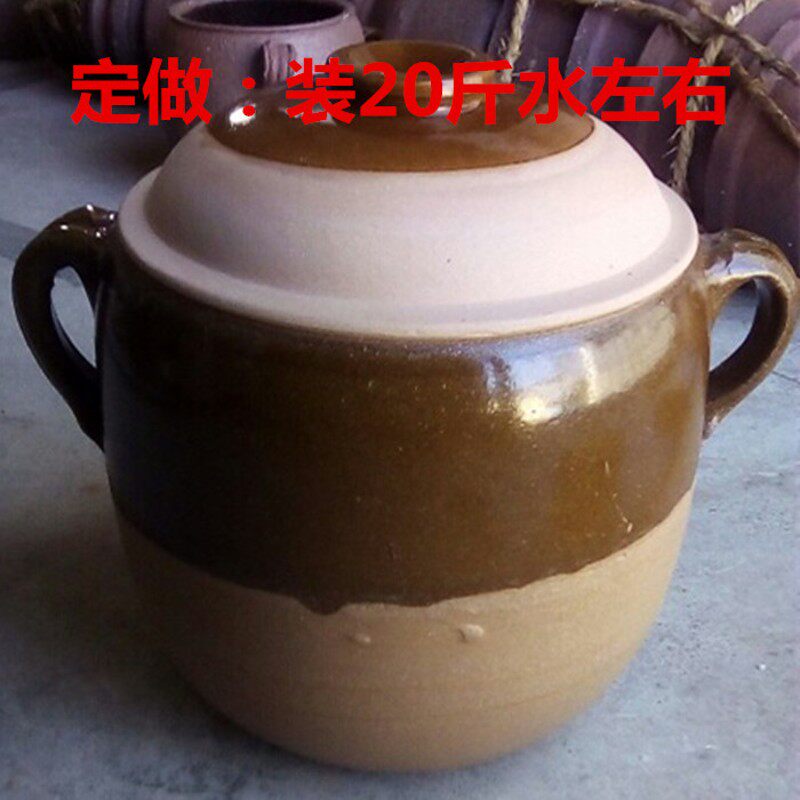 湖北土沙罐老式手工砂锅沙锅罐子土瓦罐土吊子孕妇儿童煲汤土砂罐