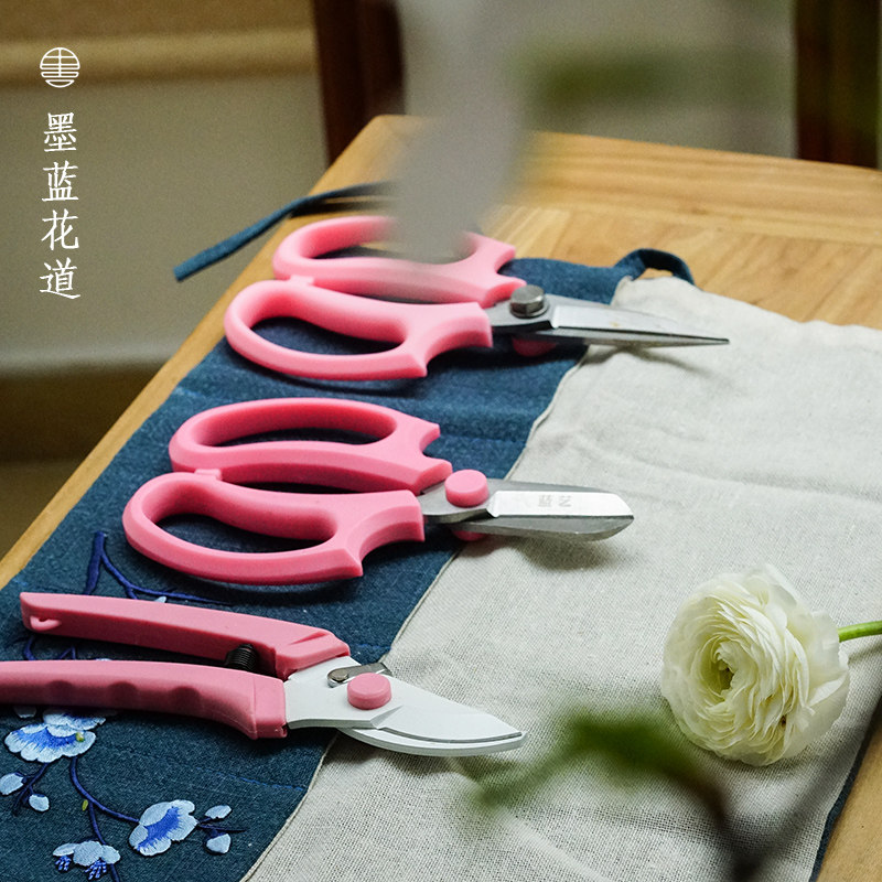花剪园艺剪刀修枝剪花修花剪套装家用插花花艺花艺师工具包打刺钳