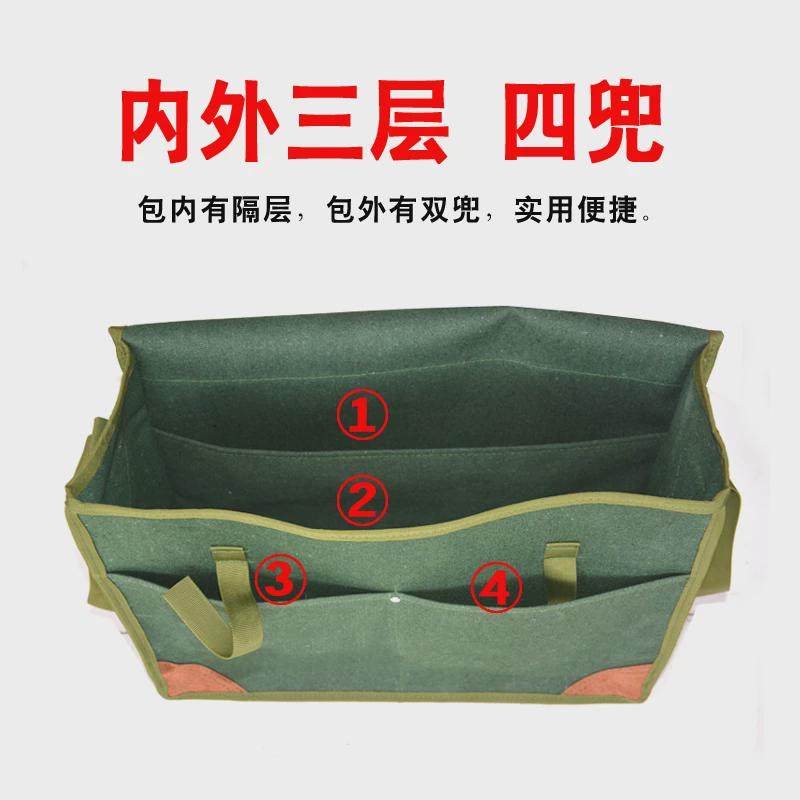 超大号工具包加厚帆布耐磨瓦工木工兜子耐用大尺码大容量水电工