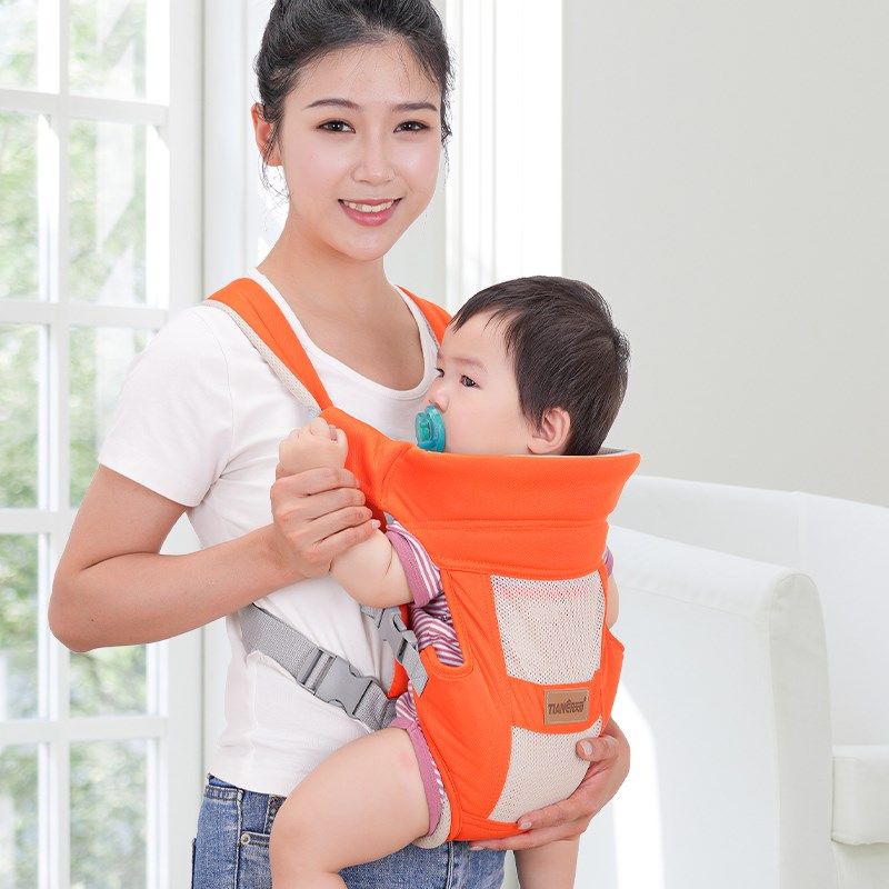 新生婴儿背带前抱式横抱宝宝抱带新生儿外出背孩子背袋多功能透气