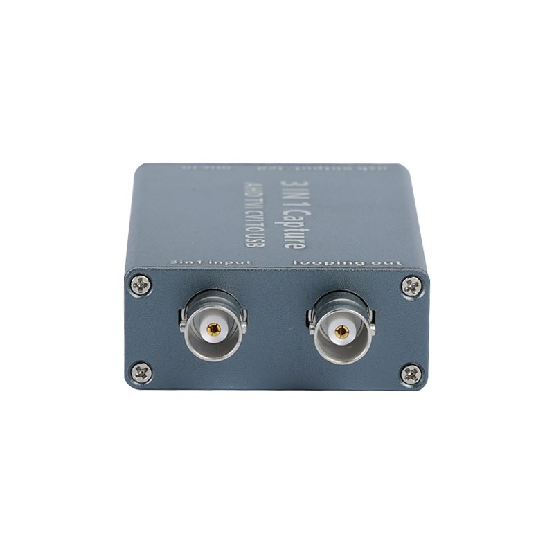 AHD 视频采集卡 TVI CVI BNC口输入转USB1080P模拟高清免驱支持环