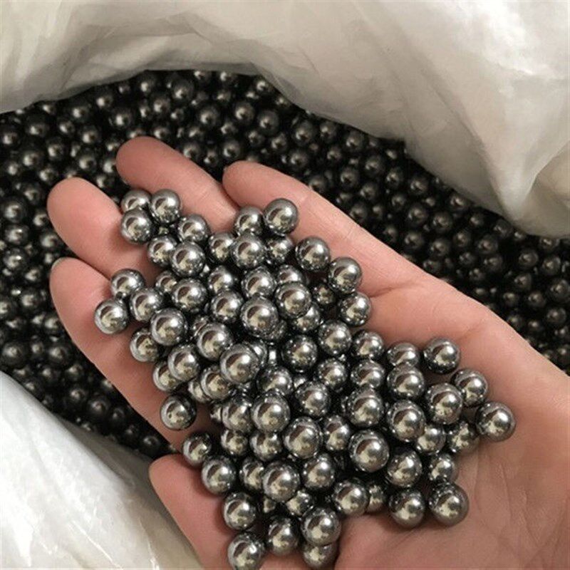 精品无瑕疵钢珠弹弓钢球8mm3 5公斤7910弹珠锈不钢圆球磁泥丸包邮