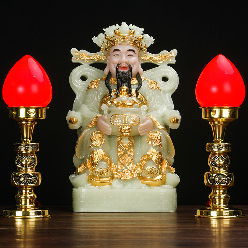 电蜡烛台供佛灯供灯电烛灯长明灯观音财神灯佛前供灯家用供奉一对
