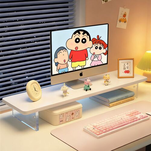 台式电脑增高架显示器增高架显示屏幕底座支架键盘托架台式支架亚