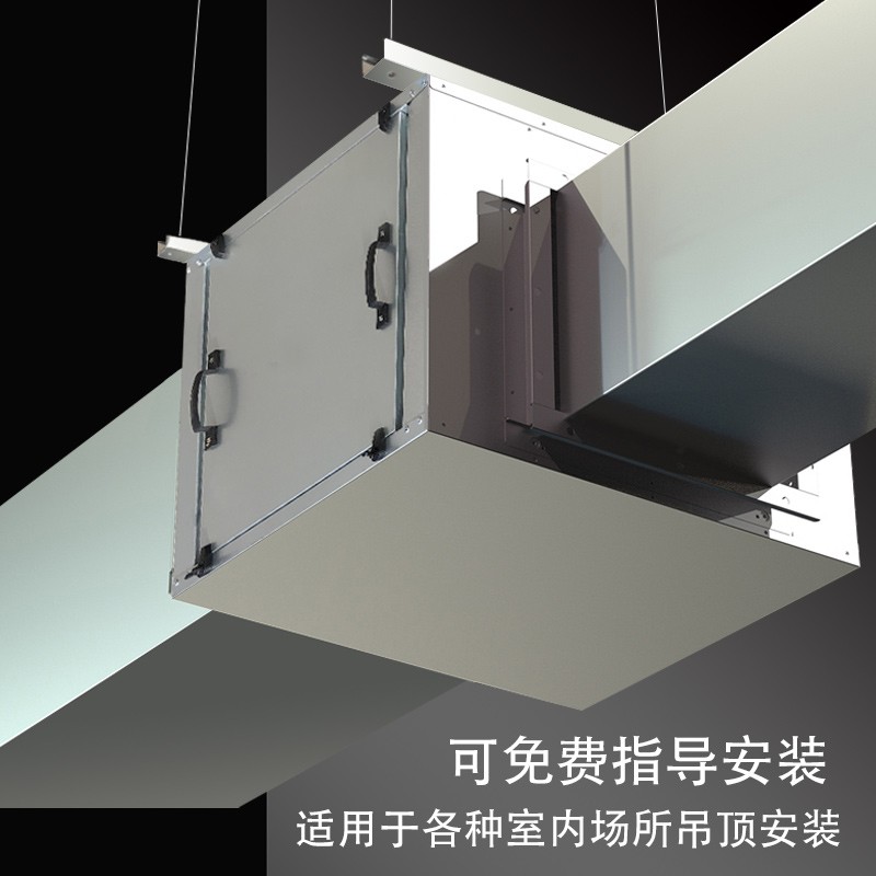 初中效净化通风机箱空气粉尘过滤风柜厂房工业排风机商用新风系统