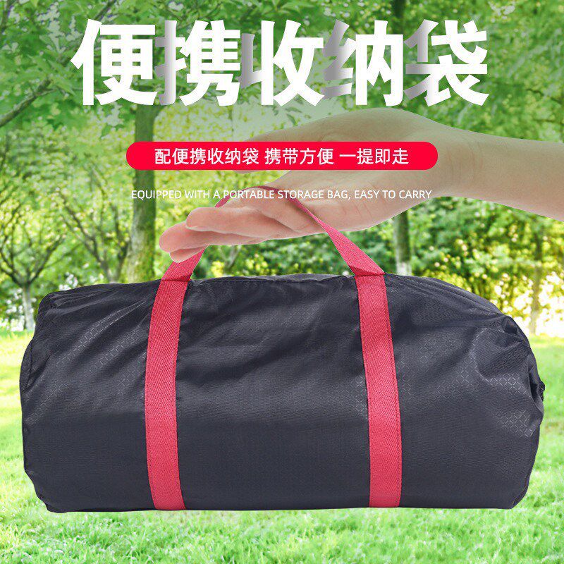 六角帐篷地垫加厚户外露营防潮垫地垫铝膜防水隔凉六边形野餐睡垫