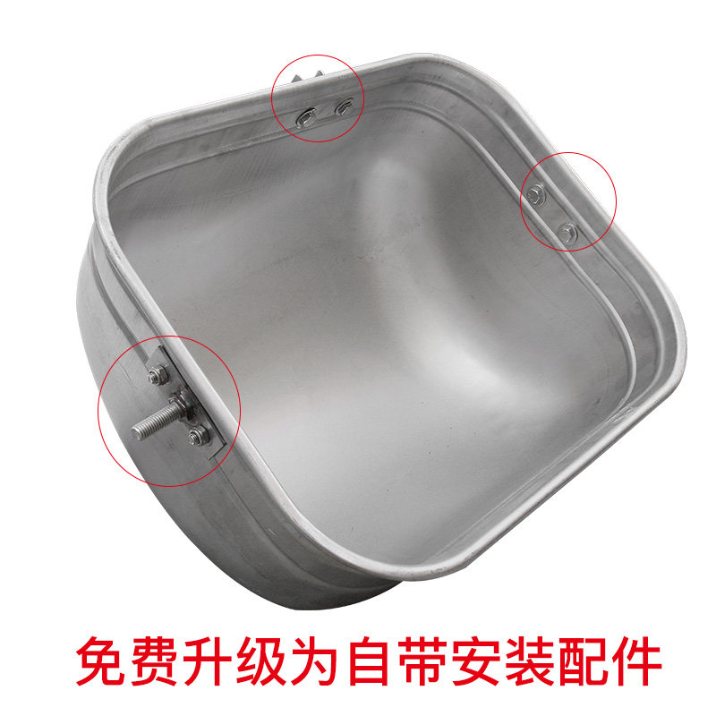 钢板母猪食槽产床喂料槽下料槽养猪设备定位栏不锈钢母猪产床配件