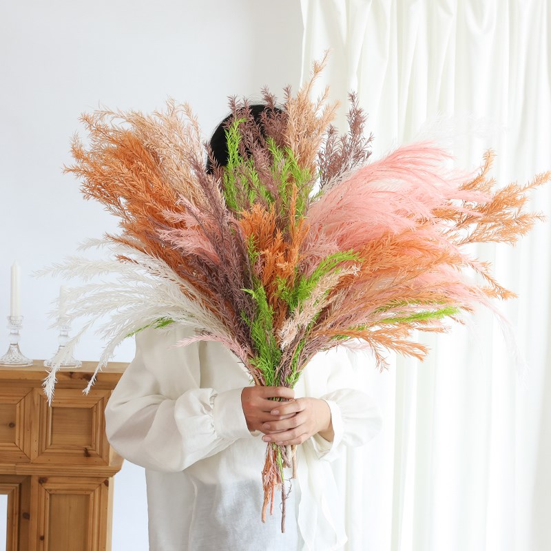 进口千层金永生花高级感真花干燥花花束客厅摆设树枝装饰摆饰干燥