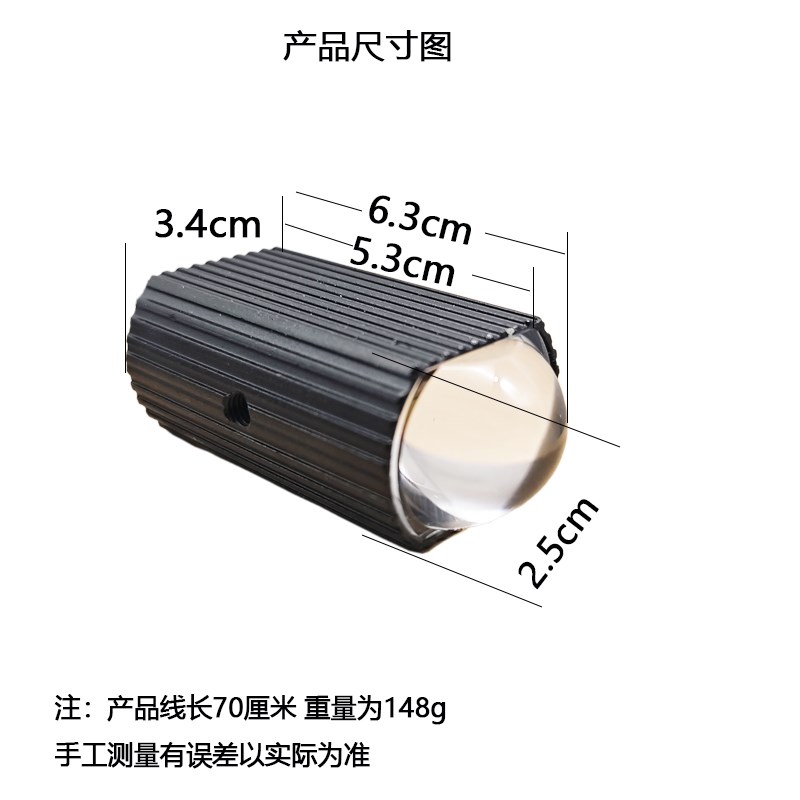 摩托车灯汽车中网改装灯格栅电动车灯新款led高亮远近光雾灯爆闪